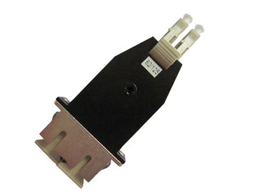 China Singlemode Or Multimode Lc Male To Sc Female Fiber Optic Hybrid Adapter With supplier
